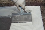 Trowel Thinset Mortar